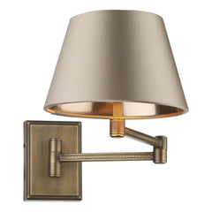 David Hunt Lighting Pimlico Swivel Arm Wall Bracket Solid Brass PIM0775