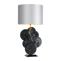 David Hunt Lighting Planet Table Lamp In Blue And Gold