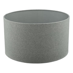 Pyramid Grey Linen Drum Shade 35cm