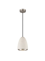 Franklite Precis 1lt Pendant Satin Nickel