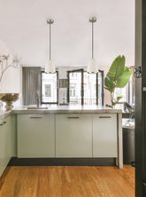 Franklite Precis 1lt Pendant Satin Nickel