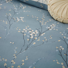 Laura Ashley Pussy Willow Dark Seaspray Duvet Cover and Pillowcase Set