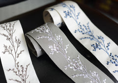 Laura Ashley Borders - Pussy Willow, Steel