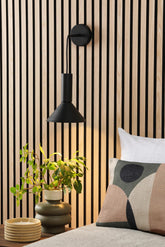 Ragnar Pendant / Wall Light Satin Black