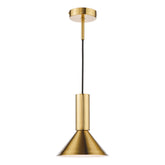 Ragnar Pendant/Wall Light Natural Brass