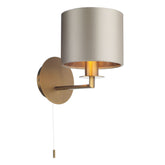The Light Shade Studio Rex Wall Light Bronze With Bespoke Shades