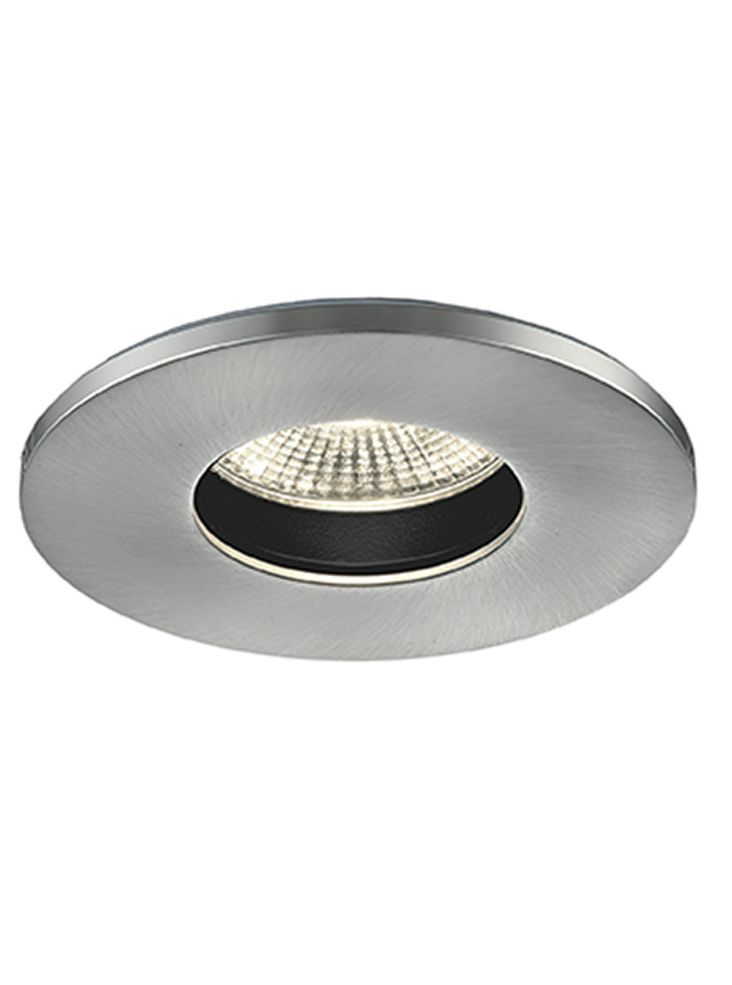 LED 2700K Anti-Glare Downlight with Satin Nickel Bezel