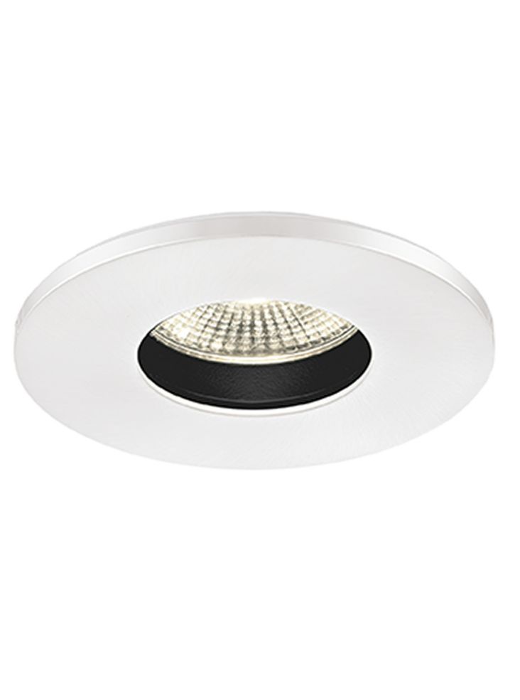 LED 2700K Anti-Glare Downlight with White Bezel