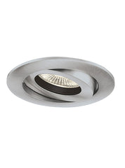 LED 3000K Anti-Glare Adjustable Downlight with Chrome Bezel
