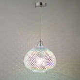 Roisin Pendant Glass & Polished Chrome
