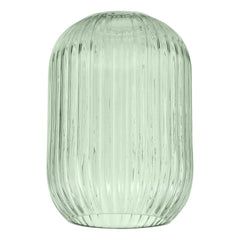 Sawyer Easy Fit Pendant Green Ribbed Glass