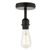 SF0122 Semi Flush Suspension Matt Black Bracket Only