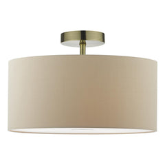 SF0175 Semi Flush Suspension Antique Brass Bracket Only