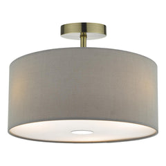 SF0175 Semi Flush Suspension Antique Brass Bracket Only