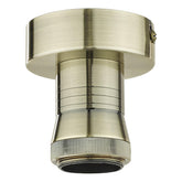 SFB4875 E27 Semi Flush Suspension Antique Brass Bracket Only
