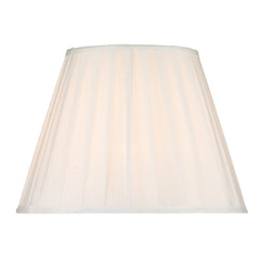 Siam White Cotton Mix Tapered Drum Shade 35cm