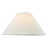 Sivan White Linen Coolie Shade 16cm