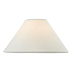 Sivan White Linen Coolie Shade 16cm