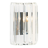 Sketch Wall Light Polished Chrome Crystal