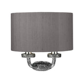 David Hunt Lighting Sloane Wall Washer Pewter SLO3099 With Shade