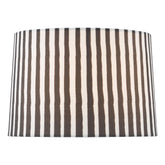 Sosa Black Cotton Tapered Square Shade 22cm