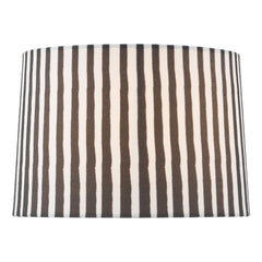 Sosa Black Cotton Tapered Square Shade 22cm