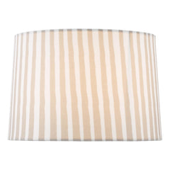 Sosa Taupe Cotton Tapered Drum Shade 22cm
