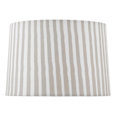 Sosa Taupe Cotton Tapered Drum Shade 22cm