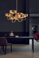 Sound Chandelier 6lt by Masiero