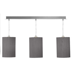 3 Light Suspension Plate Polished Chrome SP365 - The Light Company