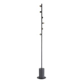 Spiral 6 Light Floor Lamp Matt Black Fitting Only