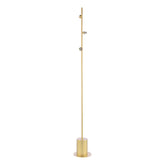 Spiral 3 Light Floor Lamp Matt Gold Base Only