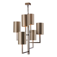 Spruce 6 Light Pendant in Bronze