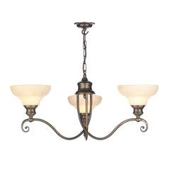 David Hunt Lighting Stratford 3 Light Chandelier