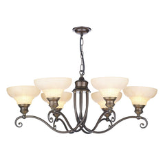 David Hunt Lighting Stratford 6 Light Chandelier ST611