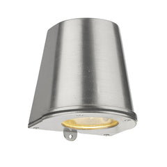 David Hunt Lighting Strait Wall Light D/Lt Nickel IP64