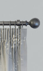 Laura Ashley 28mm Swirl Curtain Pole, Grey