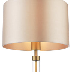 Sylvester Table Lamp Antique Brass With Shade