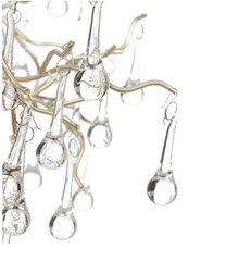 Laura Ashley Willow 3 Light Chandelier