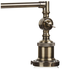 Laura Ashley Isaac 3 Light Bar Island Pendant Antique Brass