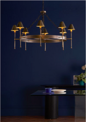 David Hunt Lighting Durrell 8 Light Pendant DUR0875
