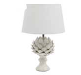 Laura Ashley Artichoke Table Lamp Cream with Shade