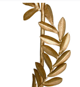 Laura Ashley Archer table Lamp Leaf Gold With Navy Shade