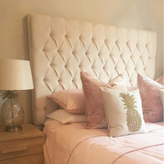 Laura Ashley Pineapple Large Table Lamp Champagne Cut Glass With Shade