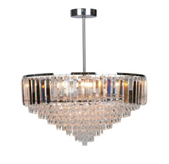 Laura Ashley Vienna Large 5 Light Polished Chrome