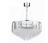 Laura Ashley Vienna 9Lt Pendant Chandelier Polished Chrome