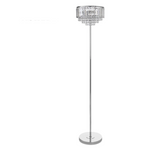 Laura Ashley Vienna Floor Lamp Polished Chrome