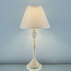 Laura Ashley Ellis Table Lamp Cream with Shade