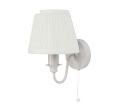 Laura Ashley Ellis Wall Satin Grey with Shade