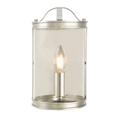 Laura Ashley Harrington Wall Light Polished Nickel
